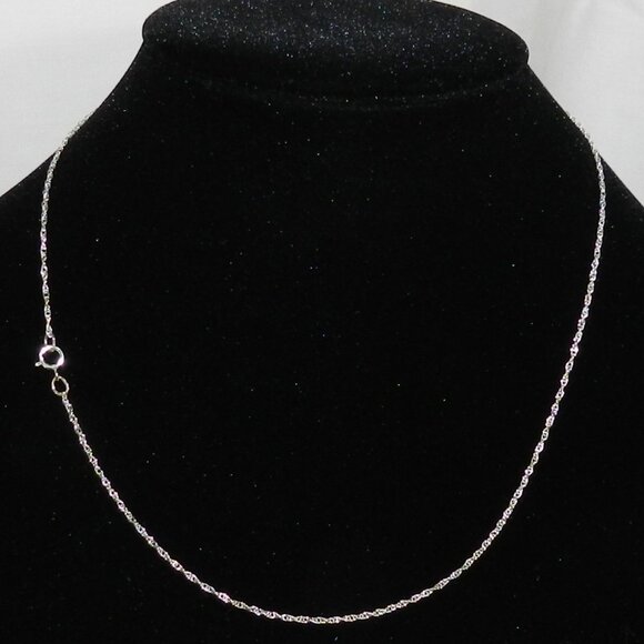 16" Triple Rope 1mm .925 Sterling Silver Chain Spring Ring Clasp Necklace CN290 - Picture 1 of 3